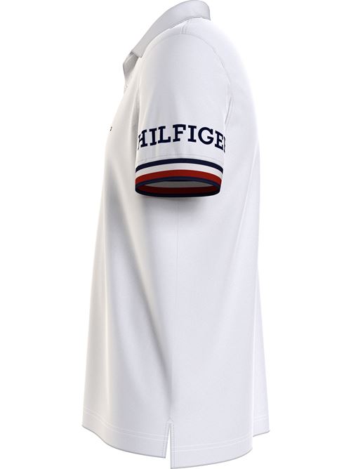 polo Tommy hilfiger | MW0MW31549YBR BIANCO